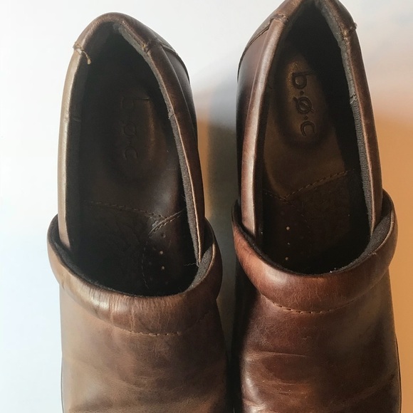 Born b.o.c Leather Clogs - Picture 3 of 8